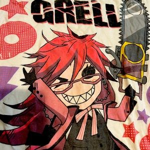 Black Butler Grell t-shirt